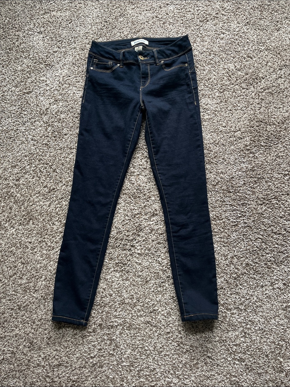 Blue Spice Navy Skinny Stretch Jeans